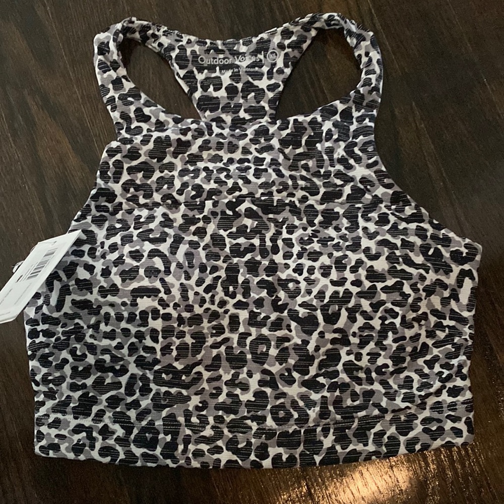 Outdoor voices lined sports bra top